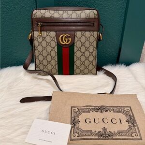 NEW Gucci Ophidia Small Messenger Crossbody Bag Unisex